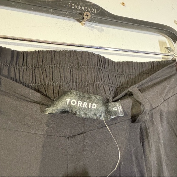 Torrid Pull On Wide Leg Washable Challis Pant New - Picture 4 of 12
